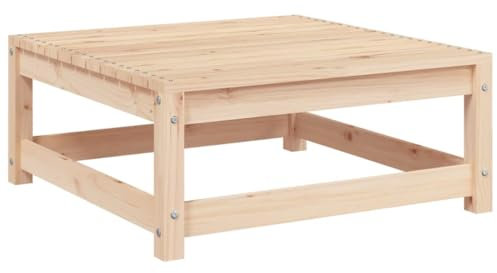 vidaXL Gartenhocker, Modular Gartenmöbel Lounge mit Latten-Design, Sitzhocker Hocker für Garten Terrasse Balkon, Holzhocker Fußhocker, Massivholz Kiefer