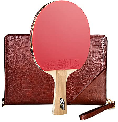 Wettbewerbsfähiger Tischtennisschläger mit 3+2c, schnellem Angriffs-Pingpong-Schläger in der Nähe des Tisches/9 Sterne/Langer Griff