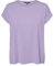 VERO MODA Damen VMAVA Plain SS TOP GA JRS NOOS T-Shirt, Pastel Lilac, Large