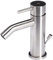 Rubinetto Miscelatore Monocomando Bidet con Scarico in Acciaio Inox Satinato Nilo