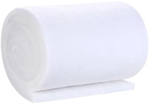 JEARUTC Fish Tank Filter Sponges Aquarium Filter Sponge 1m x 12cm Material Media Cotton Cleaning Pad Biochemical Filter Foam for Aquarium Fish Tanks