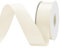 BVIEAKD 40mm breit 45m Long Double Face Elfenbein Satin Ribbon Stoffband für Geschenkverpackungen Sehr geeignet für Hochzeiten Dekoration Blumenstrauß Ballons Kunsthandwerk Nähen Haarschleife