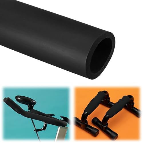 Schaumstoff-Rohre Rohrisolierung 1.0M Länge ID 3-50 mm Flexibel Thermo-Isolierung Rohr für Frostschutz Gartentrampolin Heizungsrohr Wasserrohr Außen Ausrüstung(40.0mm x 7.0mm x 1m)