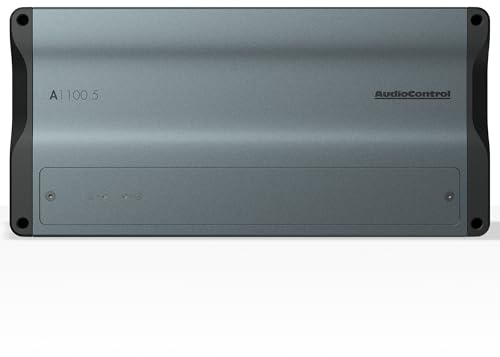 AudioControl A1100.5 Altitude 5-Channel Car Audio Amplifier, 1100W RMS, 35.6 x 17 x 5.3 cm