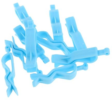 minkissy 10PCS Garbage Bag Clips for Kitchen Durable Waste Holder Compact Trash Can Bag Clamps Versatile Rubbish Bin Fasteners for Home and Office Use