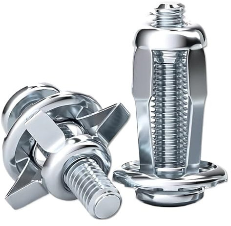 LPMPCZKZGF Dadi a vite a petalo, tasselli a vite, tasselli ad espansione a petalo for morsetti ad espansione for tende, bulloni di bloccaggio a rivetto a petalo, elementi di fissaggio a parete Bulloni