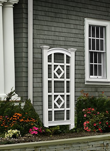 Milan 27W x 56H Vinyl Trellis