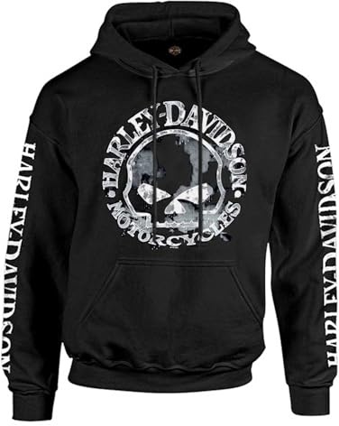 Harley-Davidson Herren Hoodie Kapuzenpullover (1er Pack)