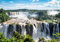 wandmotiv24 Fototapete Wasserfall im Süd Amerika, XL 350 x 245 cm - 7 Teile, Wanddeko, Wandbild, Wandtapete, Fluss, Steine, Schlucht M5754