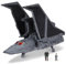 Star Wars Micro Galaxy Squadron Havoc Marauder – Véhicule de Classe Vaisseau Spatial de 17,8 cm avec épave de 2,5 cm et Accessoires de Micro Figurine Omega