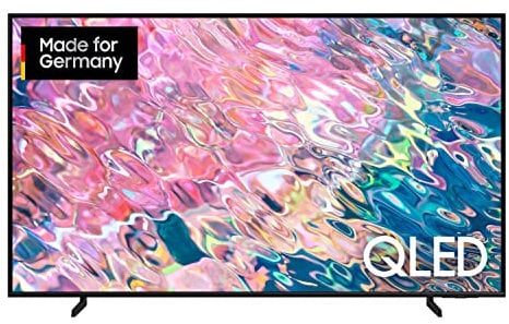 Samsung QLED 4K Q60B 55 Zoll Fernseher (GQ55Q60BAUXZG, Deutsches Modell), Quantum HDR, Quantum Prozessor Lite 4K, Multi View, Smart TV [2022]