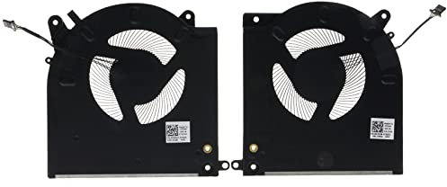 TRADOCK CPU- und GPU-Lüfter für Dell Alienware M15 R3 R4 RTX 2070 3070 12 V TG9V0 D1X38 FM7C FM7D