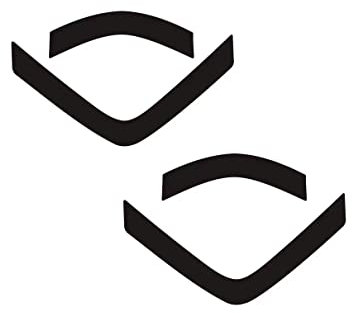 Lot de 2 patins à souris pour souris de jeu Alienware 610M 510M 310M AW610M