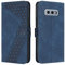 OKZone Kompatibel mit Samsung Galaxy S10E Hülle, Handyhülle Samsung S10E, PU Leder Tasche Wallet Schutzhülle Galaxy S10E, Flip Cover Klappbar Brieftasche Etui mit Magnet Kartenfach Lederhülle (Blau)
