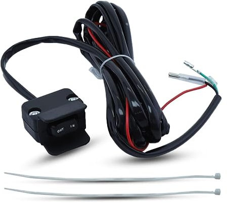 Haishine Interrupteur à Bascule pour ATV/UTV Ligne de Commande d'Interrupteur à Bascule de Treuil