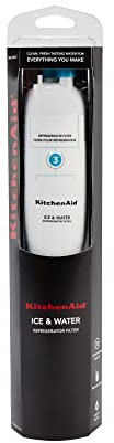 KitchenAid Filtro acqua e ghiaccio frigorifero 3 - KAD3RXD1, confezione singola, Aqua