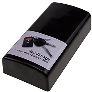 BeisDirect Magnetischer Autoschlüsselkasten, versteckter Schlüsselhalter, Notfall-Schlüsselbox, Geheimaufbewahrung, Schlüsseltresor mit starken Magneten, Autoschlüsseltresor, versteckte