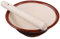 VINTORKY 1pièce Bol De Broyage Traditionnel Céramique Pour Cuisine Mortier Pratique Avec Pilon Pour Ail Épices Et Aliments