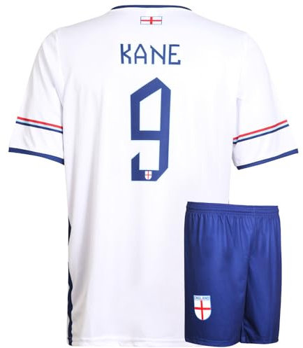 England Fußball Trikot Set Kane Heim - Kinder und Erwachsene - Jungen - Sportsachen - Geschenk - Sport t Shirt - Sportbekleidung - Größe 152