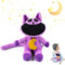 Hillylolly Smiling Critters Peluche, Smiling Critters Plush Toy, Peluche Sorridente Catnap, Smiling CrittersPeluche Cat Nap, Funny Smiling Pillow Bambini's Room Decoration Regali di Compleanno