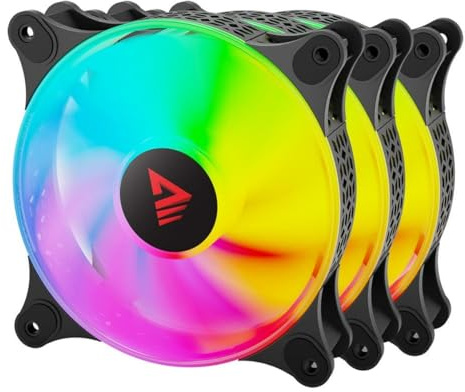 Savio Blast Gehäuselüfter Ø 12 cm (3 Stück)