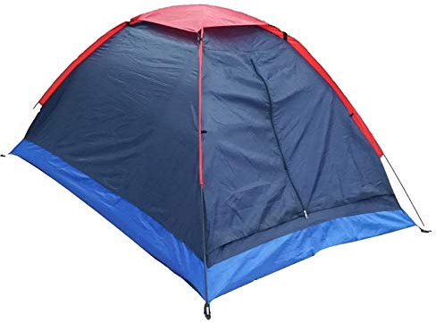 CRBUDY Tragbares Zelt für 2 Personen, einlagiges Strandzelt, für Outdoor-Reisen, Winddicht, wasserdicht, Sommerzelt mit Tasche im Freien