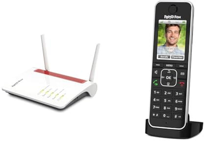 AVM Fritz!Box 6850 LTE International & Fritz!Fon C6 Black DECT-Komforttelefon