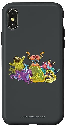 iPhone X/XS Rick and Morty Morty and Monster Case