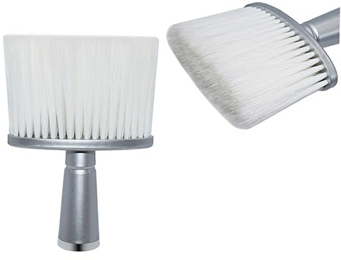 IWOWHERO Plumero De Barbería Cepillo Para Recogidos Diseño Compacto Para Peluquería Cortar Pelo Versátil