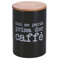 Villa d'Este Home Tivoli Kaffeedose 750 ml Steinzeug Deckel Bambus S.P.Q.eRe