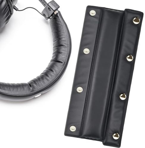 Ersatz kopfpolster, mit Beyerdynamic DT 770/DT 770 Pro/DT 990/DT990 PRO/MMX 300, Weiches Eiweißleder Kopfband, Geeignet für Freizeit- und Profimusiker