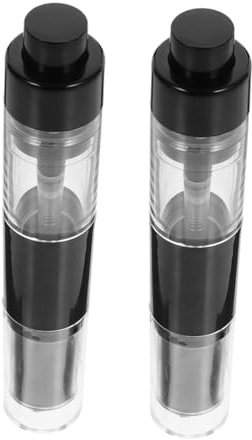 WRITWAA 2stücke Einziehbarer Puderpinsel Wiederverwendbarer Reise-sprühapplikatorpinsel Foundation-applikator Mit Flasche Für Losen Puder Rougepinsel Fürs Gesicht Make-up-pinsel