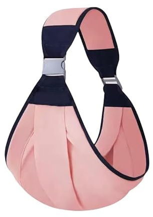 kivello Porte Bébé Ergonomique Porte - Bebe Ergonomique, Porte Bébé Latéral Respirant, Écharpe Réglable, Sûr, pour Nouveau - Nés à 15 Kg