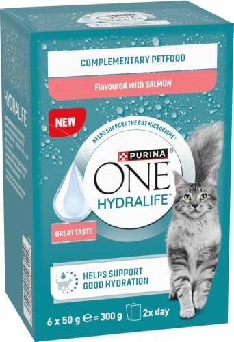ONE HYDRALIFE Cat Liquid Topper Salmon (6x50g)