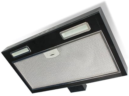 BDJSN Hotte Murale De 518 Mm, 3 Vitesses De Ventilation Réglables, 2 LED, Moteur Tout Cuivre, Écran Tactile, 20-40 W, pour Camping-Car, Voiture-Restaurant, Camping-Car, Yacht, Cuisine