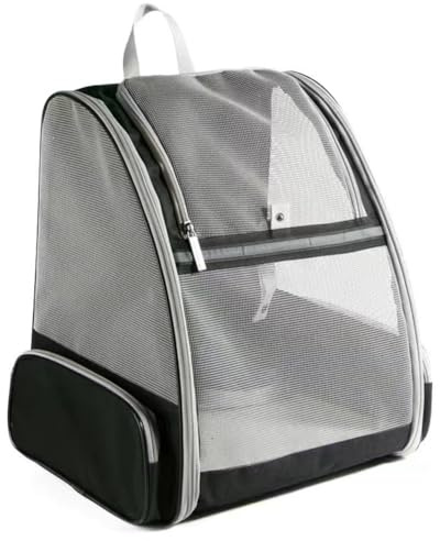 Koolenry Cat Bag Portable Cat Backpack Pet Bag Cat Backpack Foldable Large Capacity Breathable Pet Bag Black