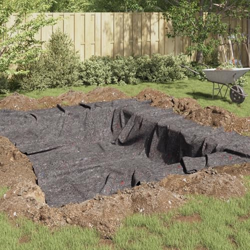 Générique Feutre pour Bassin 300 g/㎡ 1x10 m,Maison & Jardin,Décorations,Fontaines & bassins,Accessoires pour fontaines & bassins,Gris,3.9 KG,4013439