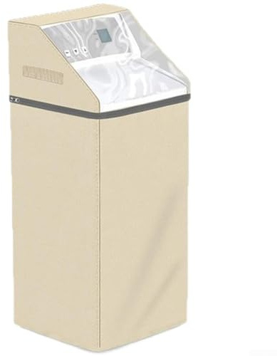 Copertura per serbatoio addolcitore d'acqua per esterni, copertura per addolcitore d'acqua resistente, tripli strati con finestra in PVC trasparente, 40 x 50 x 119 cm