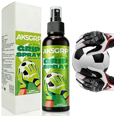 Yagaspantery 120ml Torwarthandschuh Grip Spray,Antislip Sticky Sprays Für Handschuhe,Gripmode Spray,Torwarthandschuhkleber,Grip Sprays Verbesserte Griffkraft und Viskosität,Für Spiel & Training