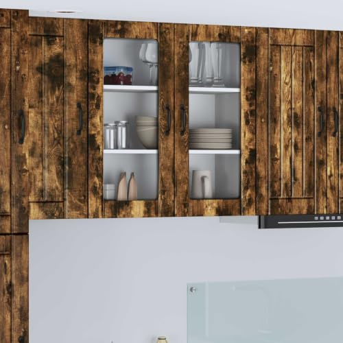 ZQQLVOO Geschirrspuler Panel Holzwerkstoff 80 cm Breite | Rechteckige Form, Moderne Optik, Pflegeleicht, Fur Innenraume, Langlebig