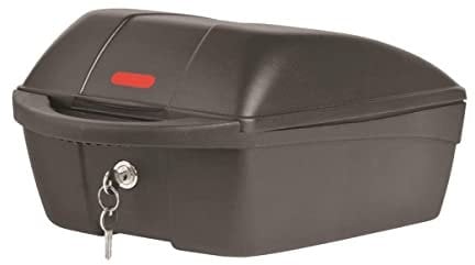 Polisport Top Box for Bicycle-Direct MOUNTING on Carrier-Packed w/Header Card Coffre Unisex-Adult, Noir, Taille Unique