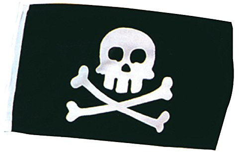 Bootsflagge Flagge Fahne Piratenflagge Totenkopf 30 * 45