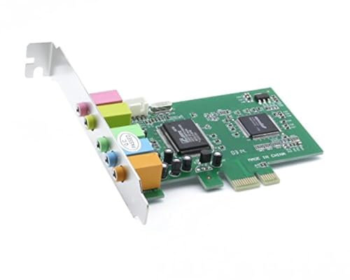 AxGear PCI Express PCI-E 5.1 Ch 6 canaux PCIE Audio Audio Digital Carte son Adaptateur Nouveau