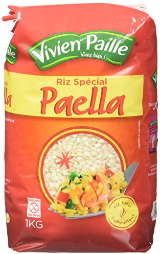Vivien Paille Riz Spécial Paëlla 1 kg - Lot de 6