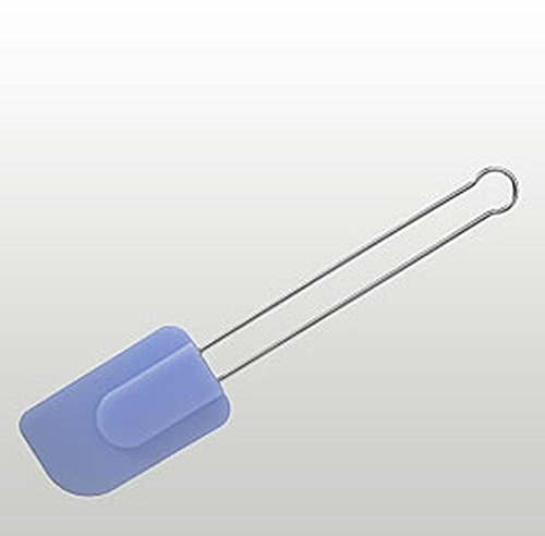 Kelomat, 2419-147, Teigschaber 8 cm, SONSTIGES, blau, Länge 5.3 cm, Breite 0.8 cm, Höhe 29 cm, Gewicht 0.055 kg, aus Edelstahl und Silicon