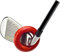 Longridge Golf Swing Weight Ring, Red,