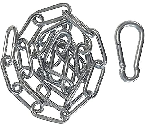 JOYDIVISION Liebeschaukel-Verlängerung-Set 1m Kette mit Karabinerhaken