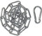 JOYDIVISION Liebeschaukel-Verlängerung-SET 1m Kette mit Karabinerhaken