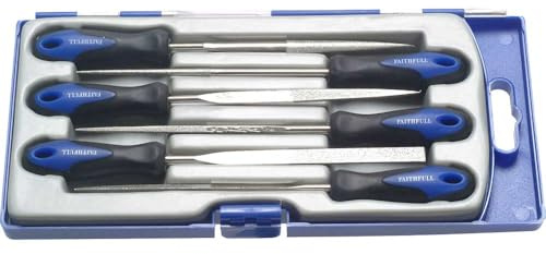 Faithfull PPDIAMOND Diamond Needle File Set (6 Pieces)