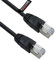 rhinocables - CAT6 Full Copper PoE Compatible | Ethernet Patch Cable | Shielded, Snagless Design for LAN | Compatible with PCs, Routers, & Gaming Consoles | Minimize EMI/RFI Interference | Black, 10m